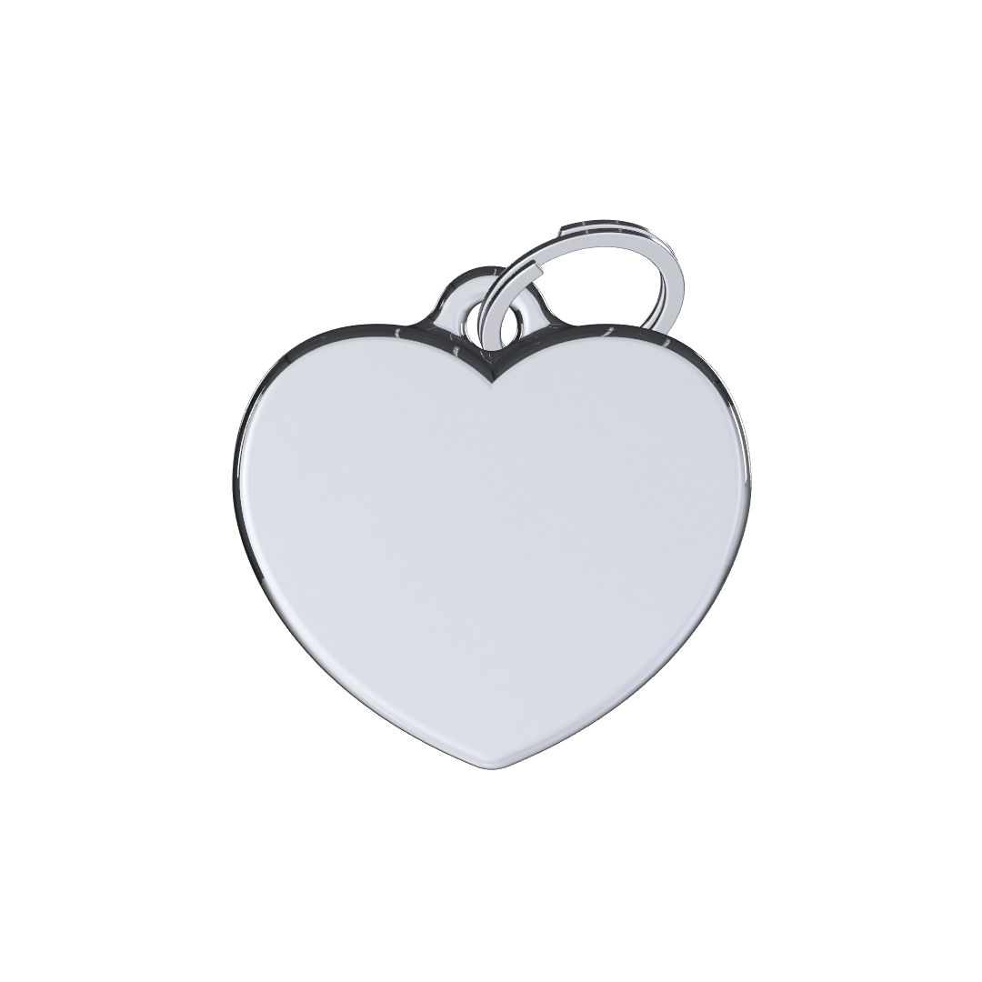 Classic Heart ID Tag