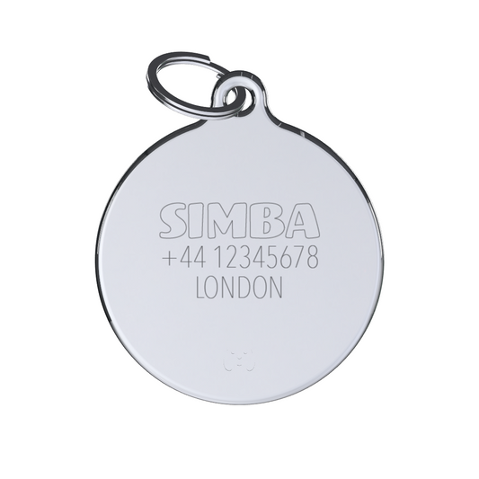Sports Tennis Green ID Tag