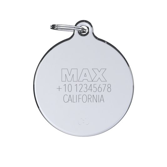 Vivid Peace Yellow ID Tag