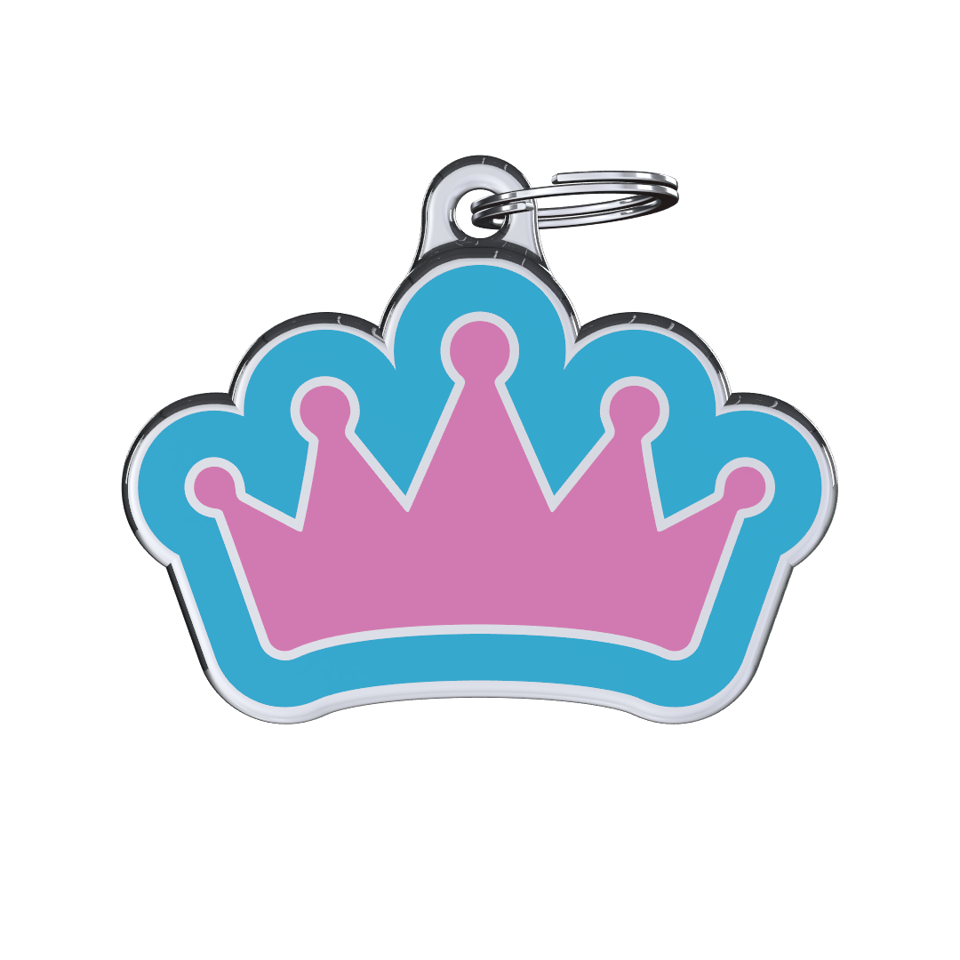 Vivid Queen Pink ID Tag