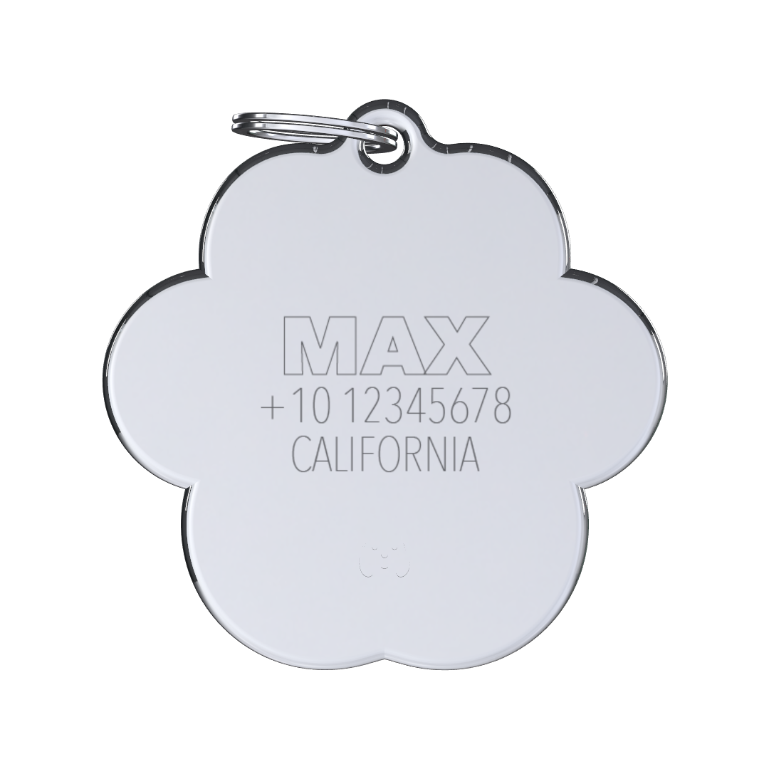 Vivid Bone Green ID Tag
