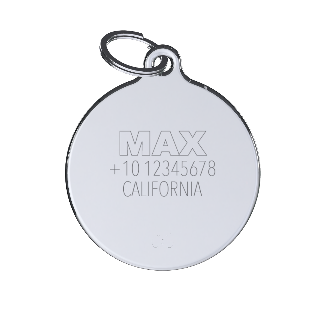 Royal Peace Red ID Tag