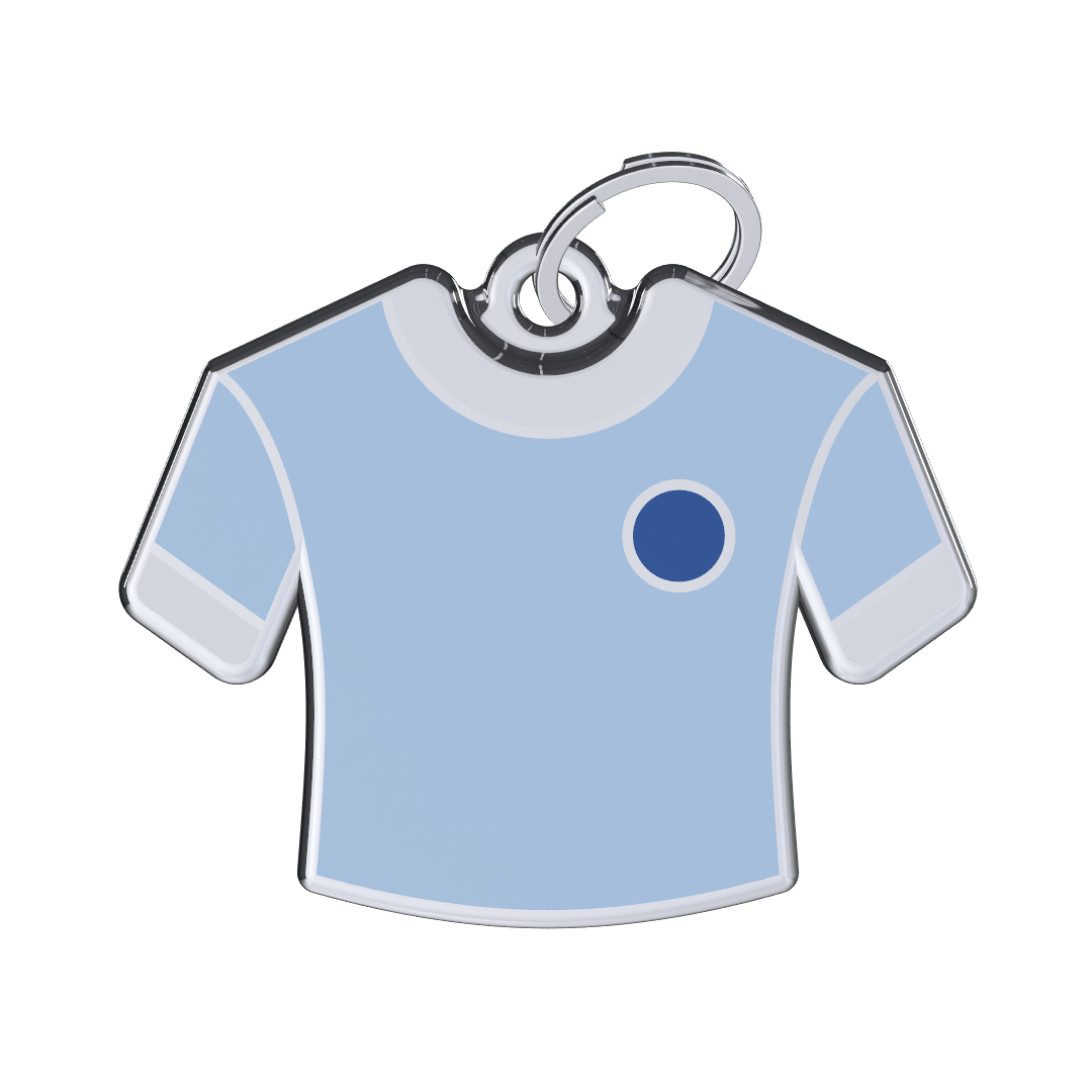 Jersey Solo Navy-White ID Tag