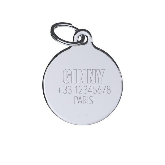 Flag France ID Tag