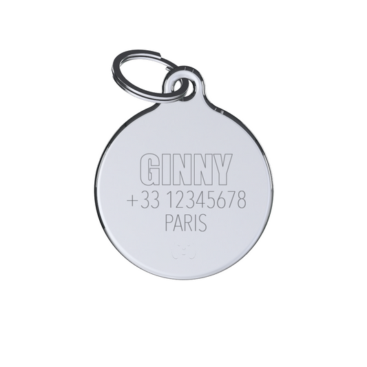 Flag South Korea ID Tag