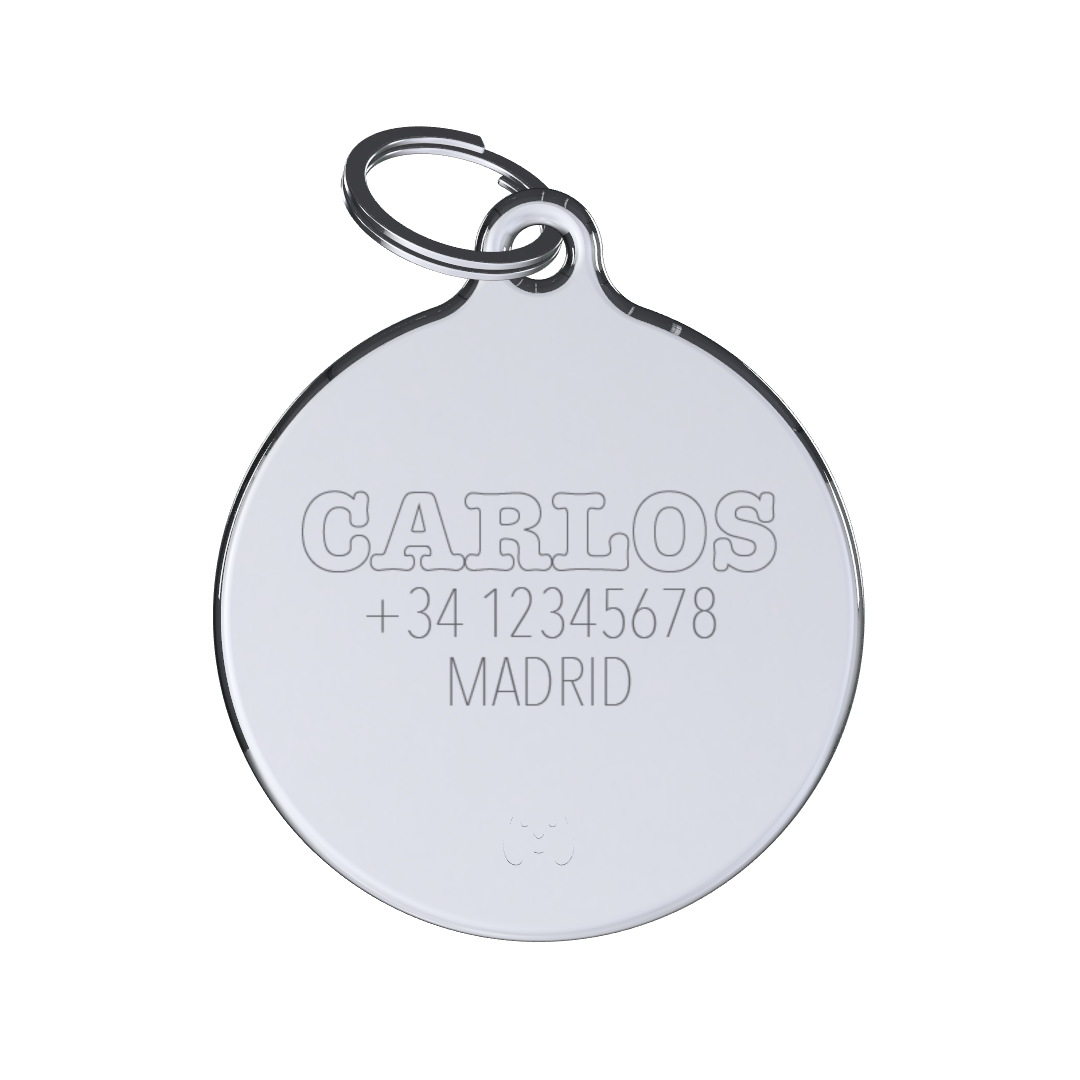 Flag Italy ID Tag Medıum