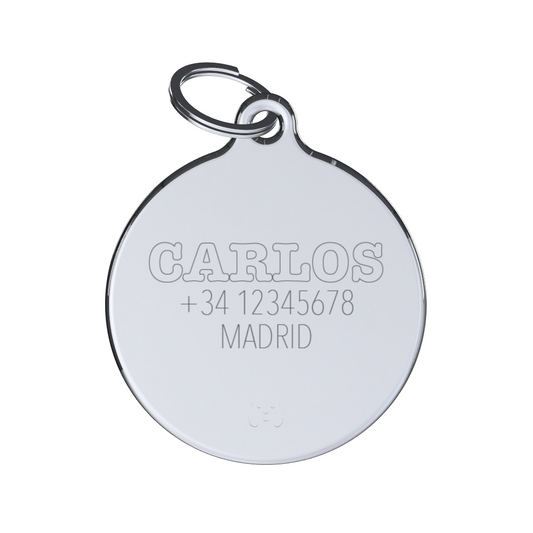 Flag Italy ID Tag Medıum