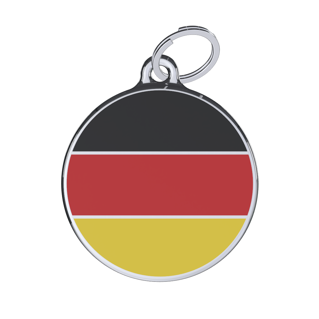 Flag Germany ID Tag Medium