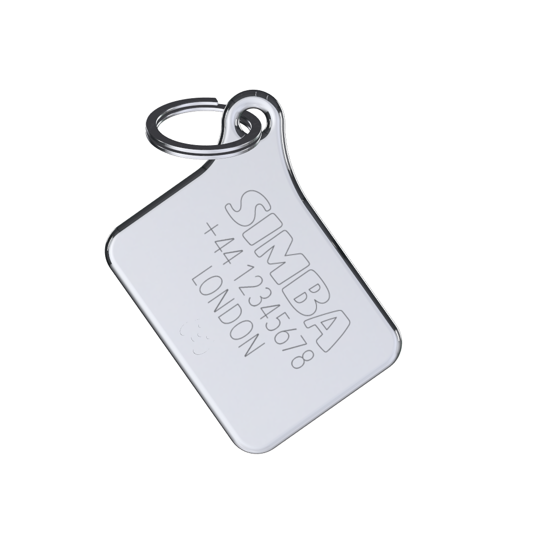 Vegas Diamond ID Tag