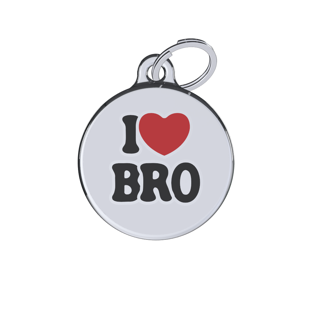 Love Bro ID tag