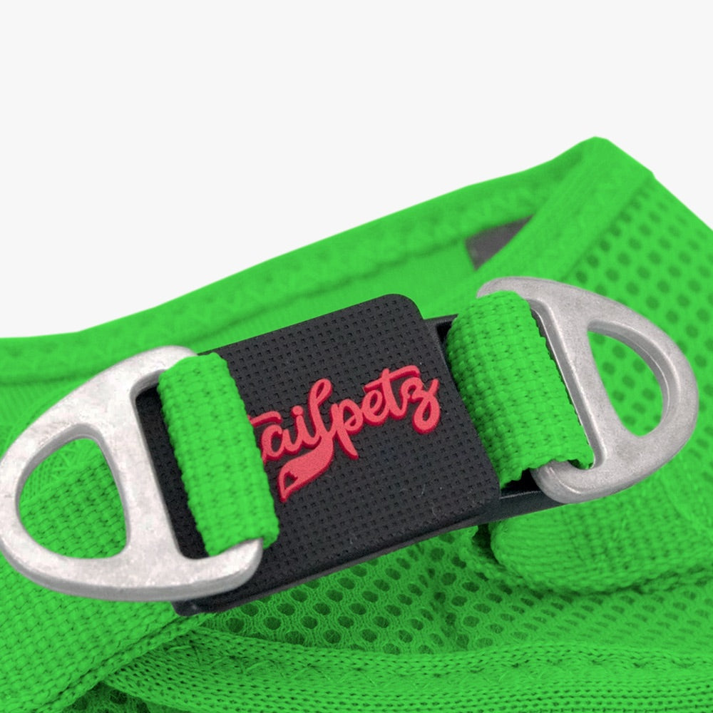 Neon Green Air Mesh Harness