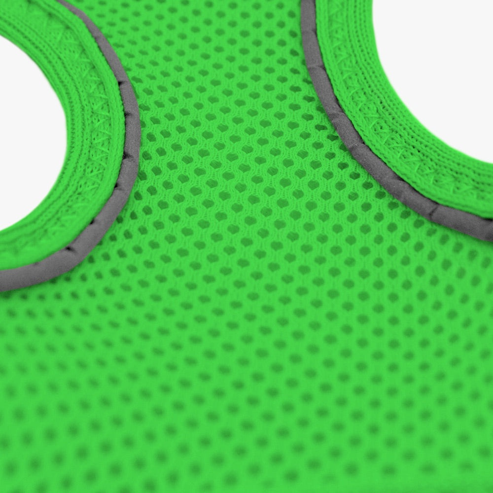 Neon Green Air Mesh Harness