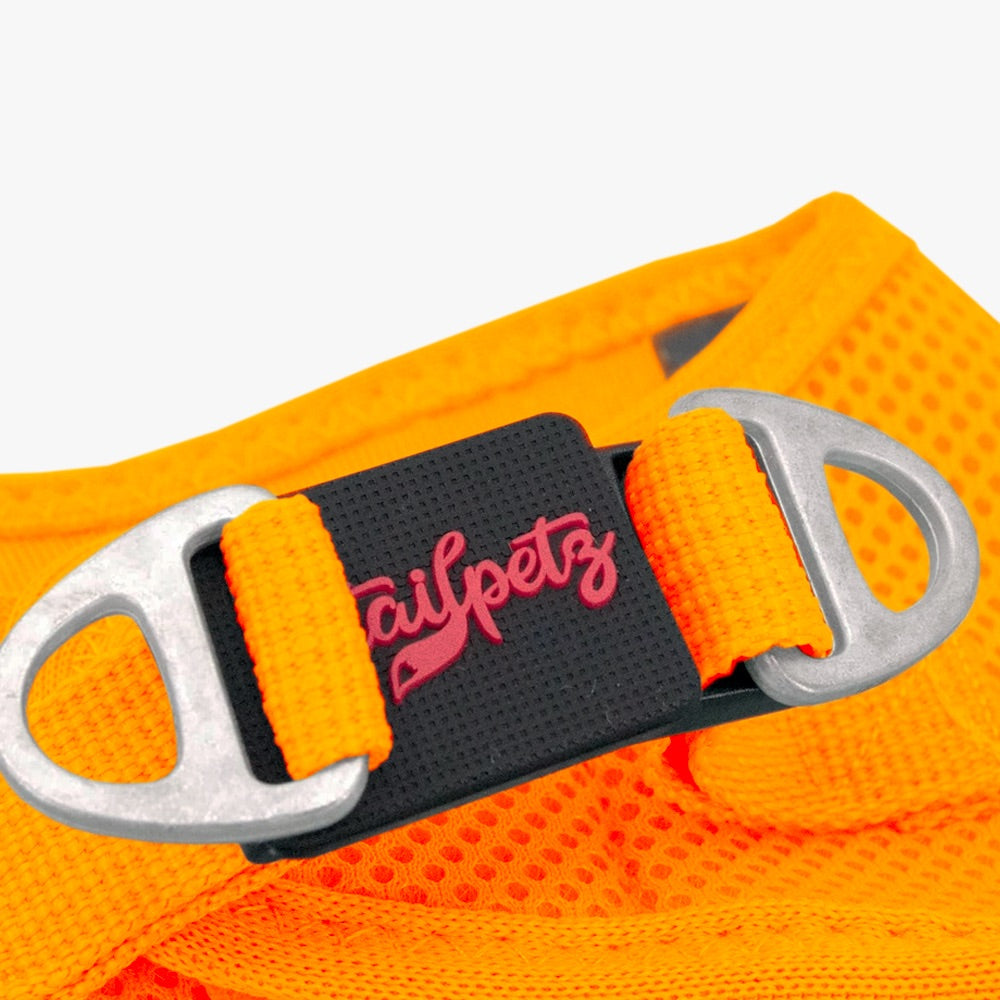 Neon Orange Air Mesh Harness