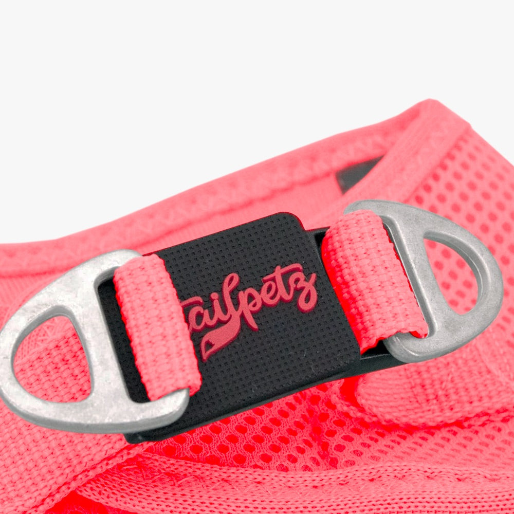 Neon Pink Air Mesh Harness