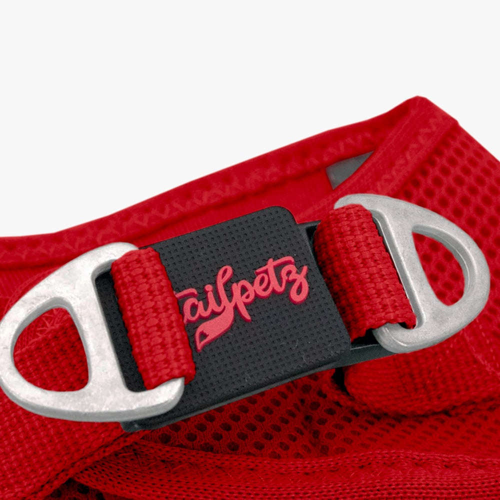 Red Air Mesh Harness