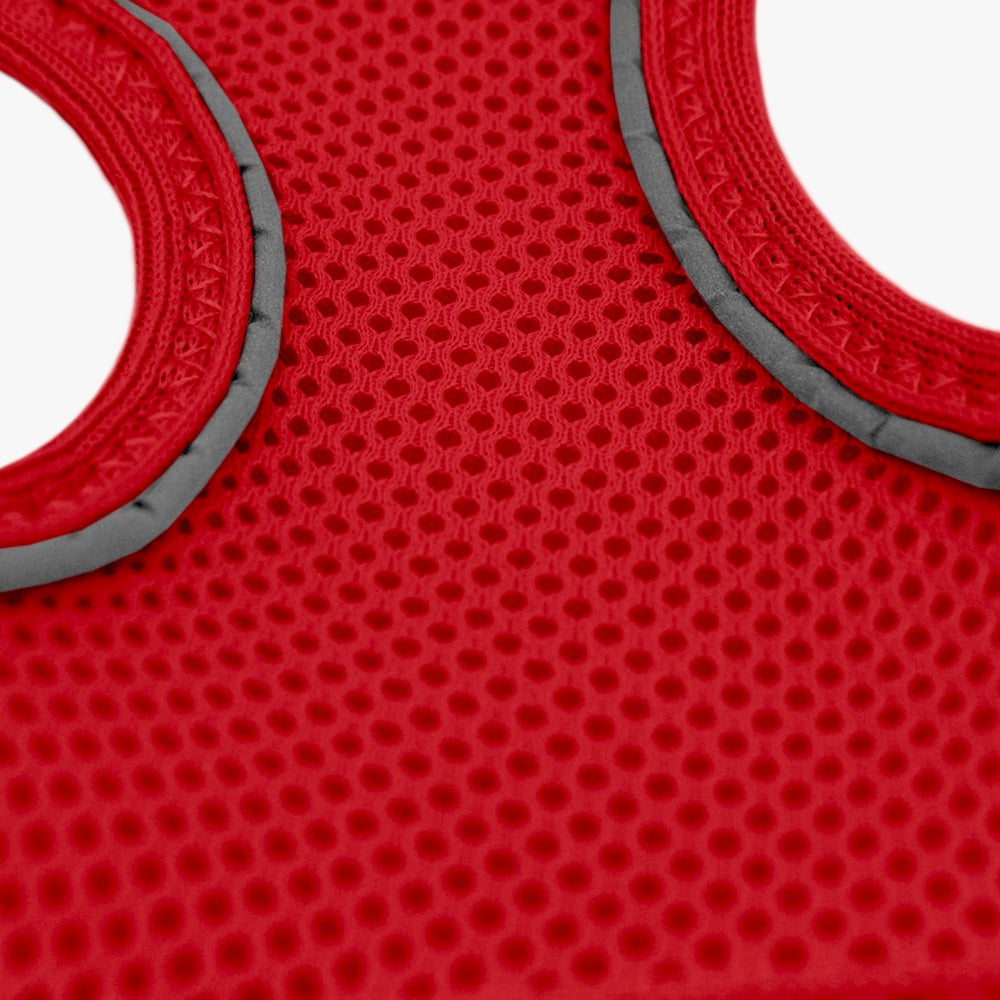 Red Air Mesh Harness