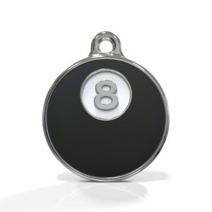 Lucky Eight Billard ID Tag
