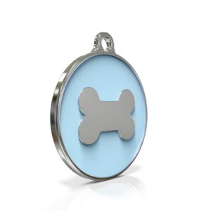 Icon Bone Ice ID Tag Medium