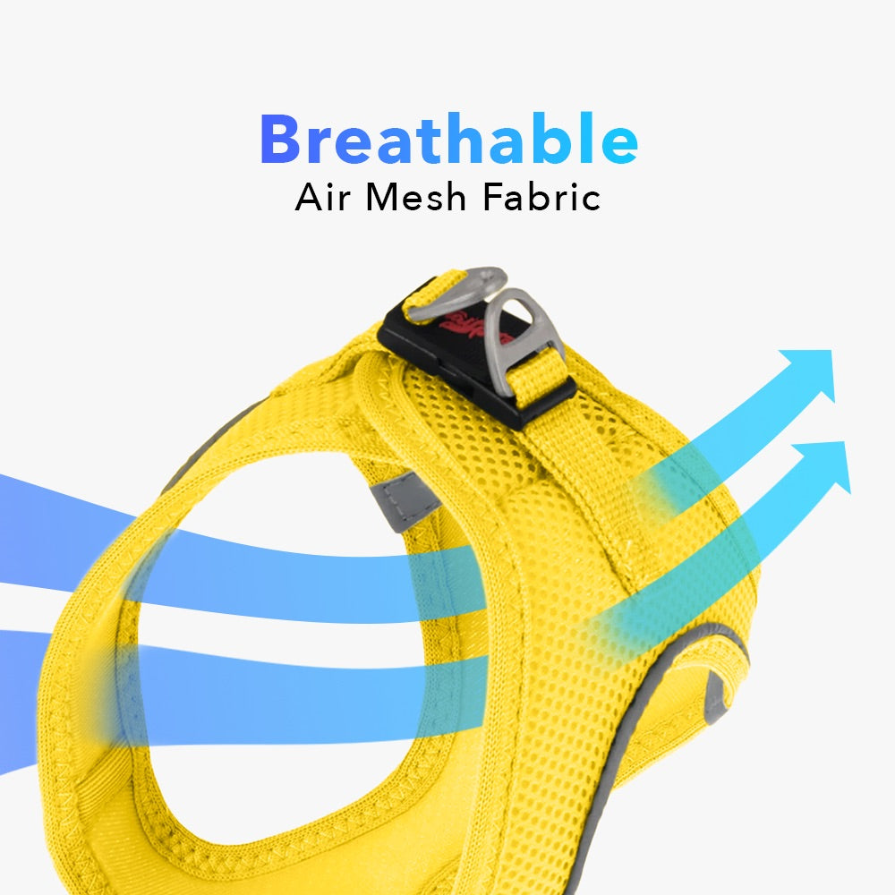 Yellow Air Mesh Harness