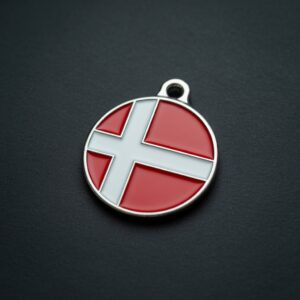 Flag Denmark ID Tag