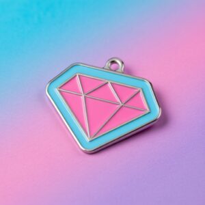 Diamond Bubblepop ID Tag