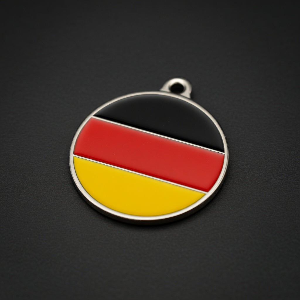 Flag Germany ID Tag Medium