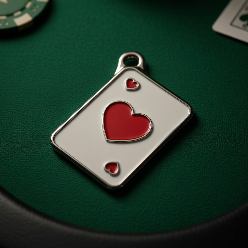 Vegas Hearts ID Tag