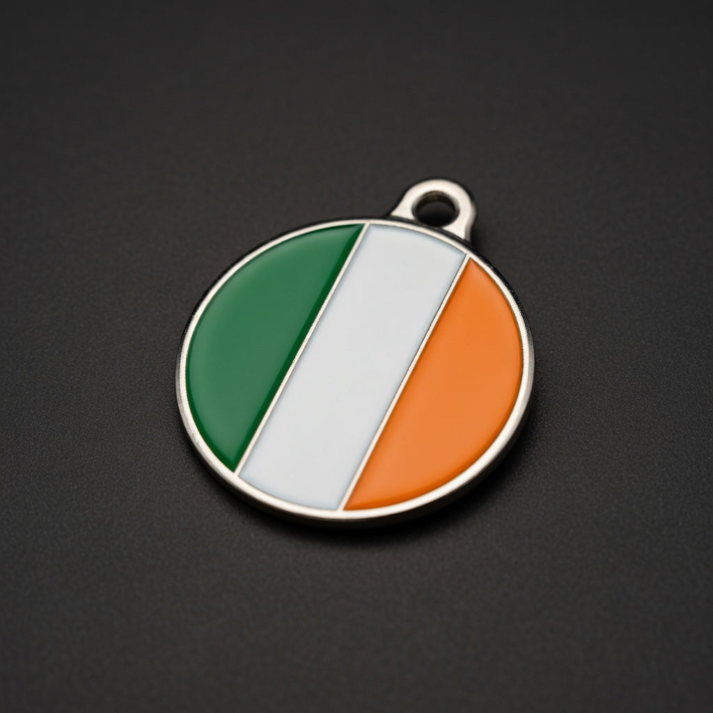 Flag Ireland ID Tag