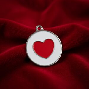 I Love ID Tag