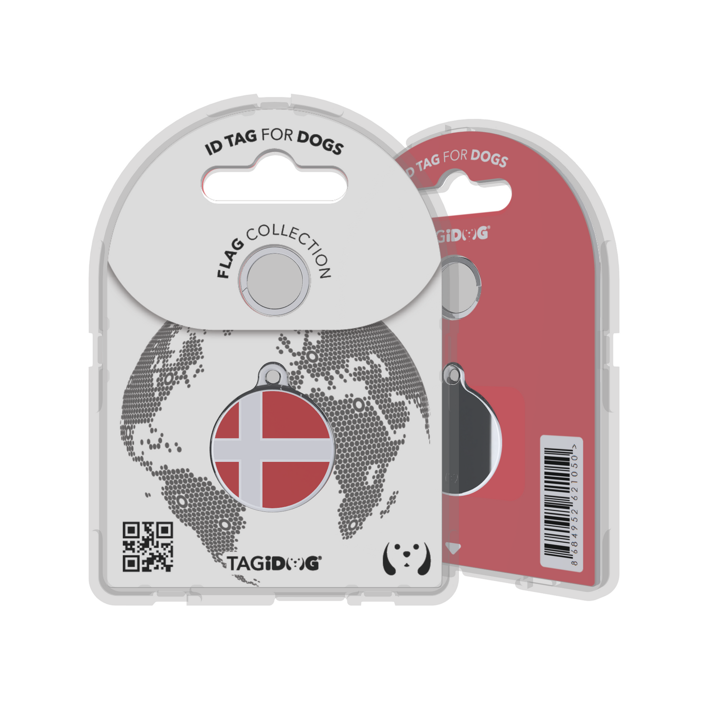 Flag Denmark ID Tag