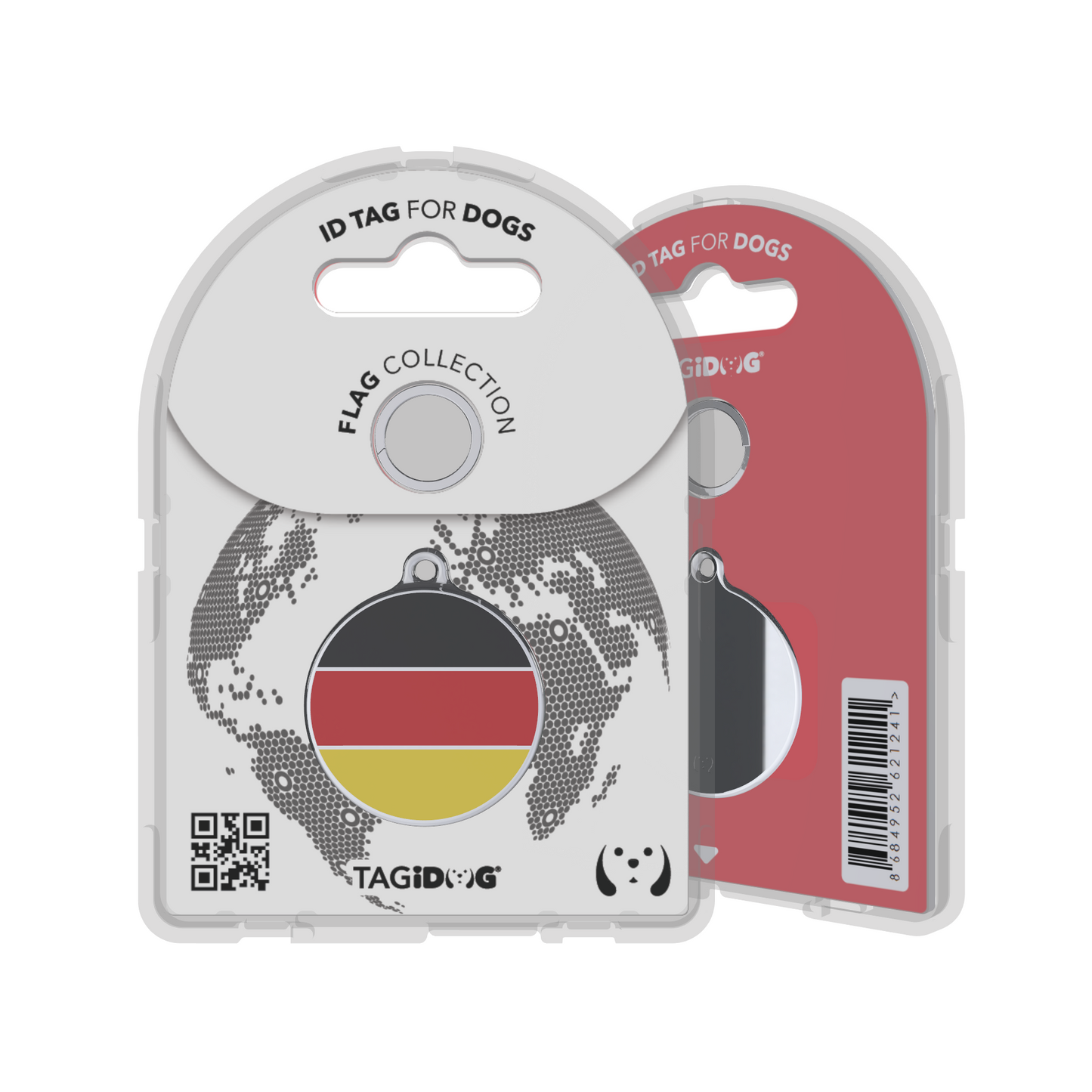 Flag Germany ID Tag Medium