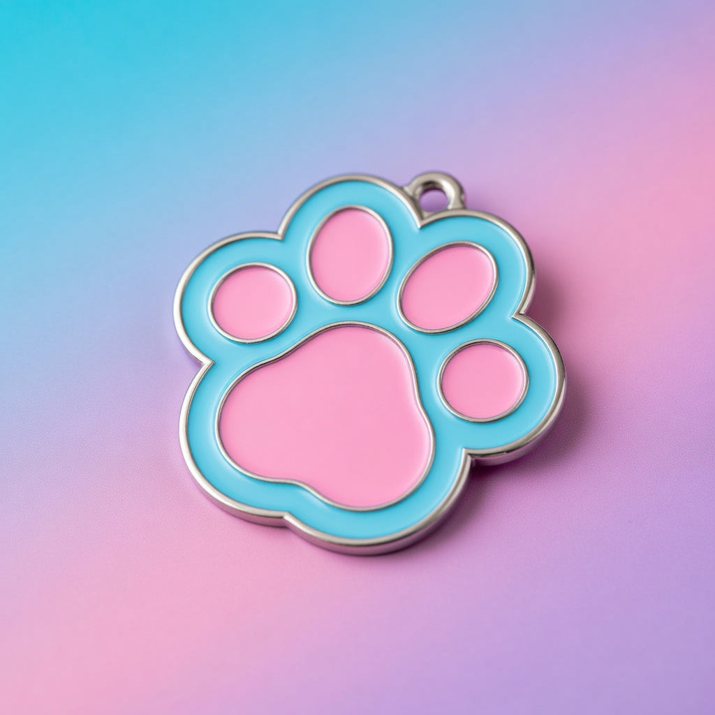 Paw Bubblepop ID Tag
