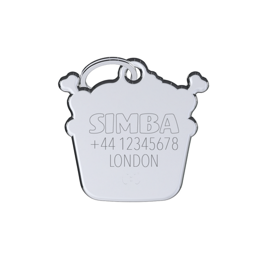 Fast Food Fried Chicken ID Tag