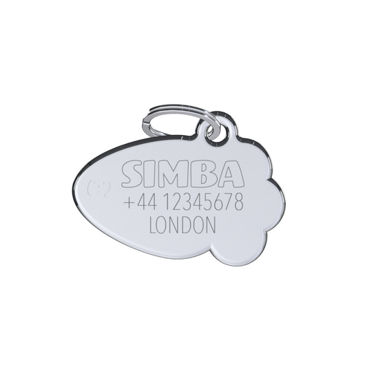 Raw Food Carrot ID Tag