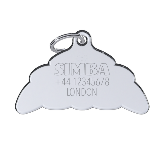 Munchy Croissant Red ID Tag