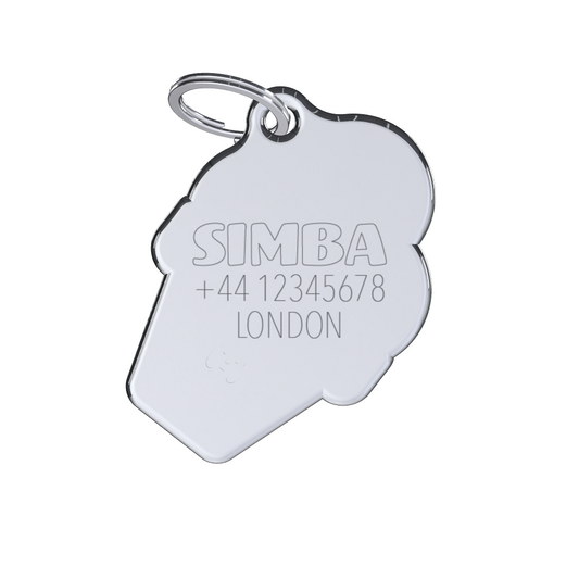 Munchy Gelato Pink ID Tag