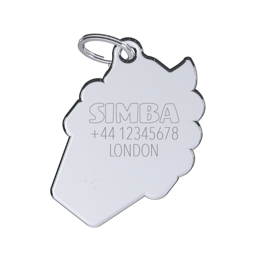 Munchy Ice Cream Pink ID Tag