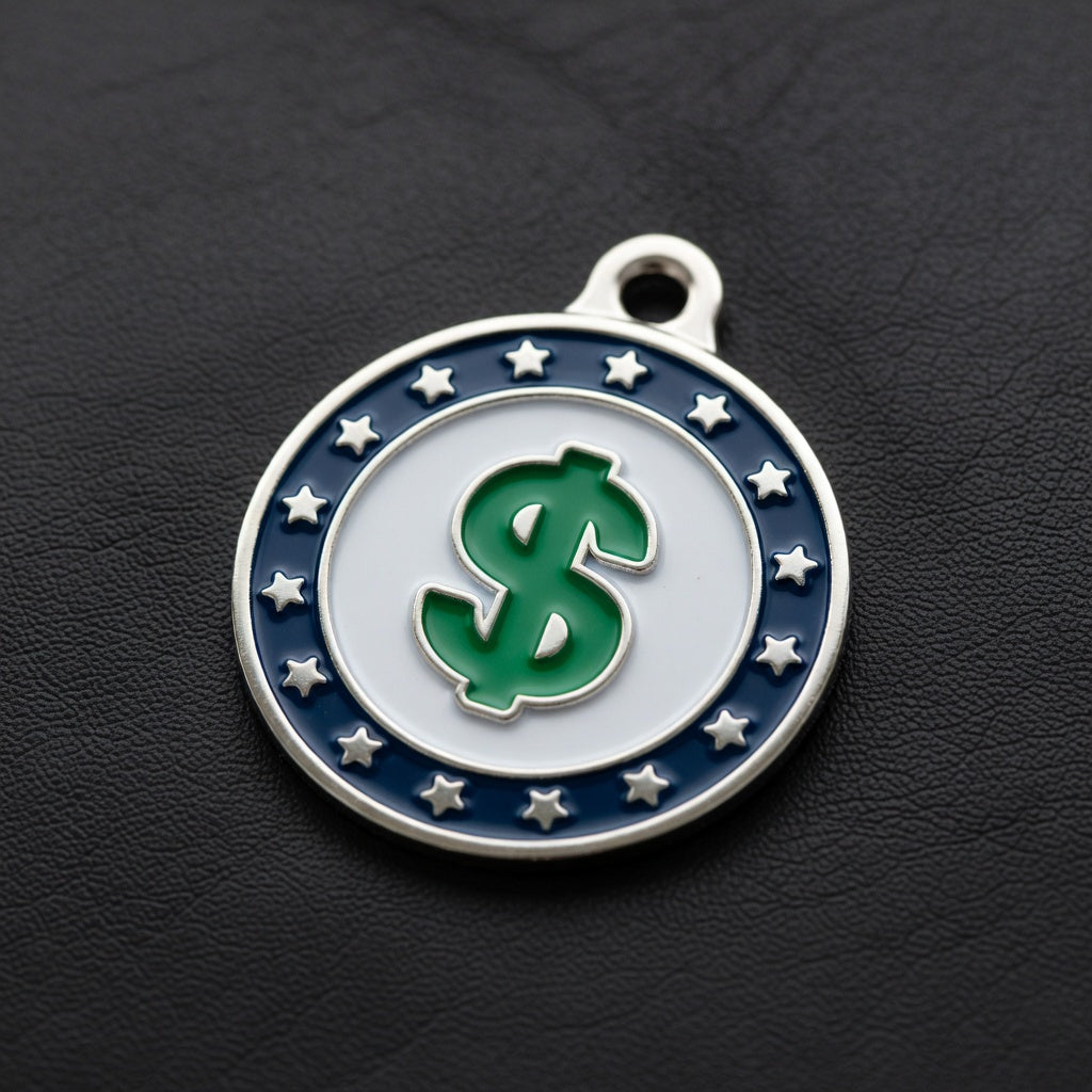 USD Coin ID Tag
