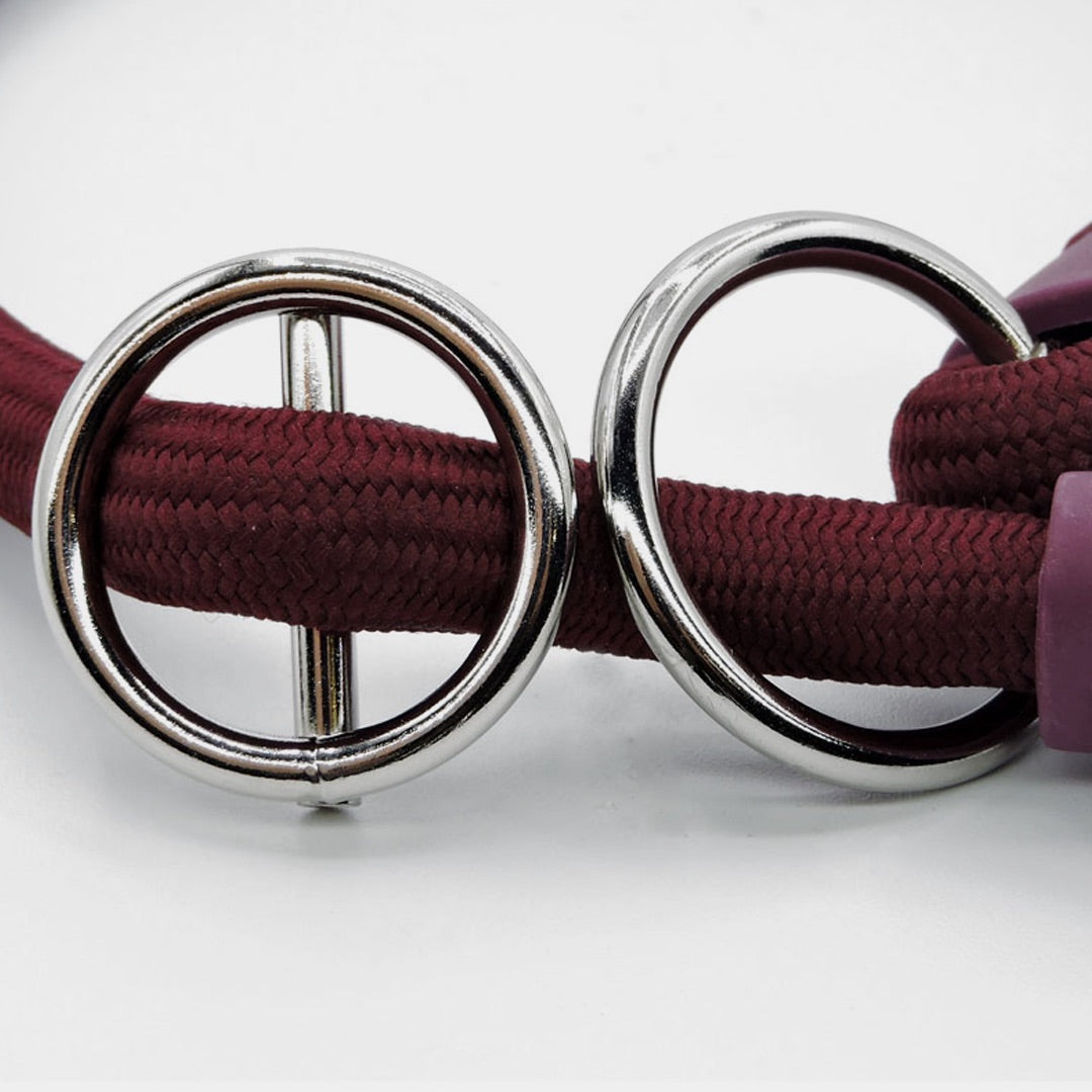 Plum Soft Rope Training Collar