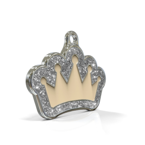 Queen Spark Cream ID Tag