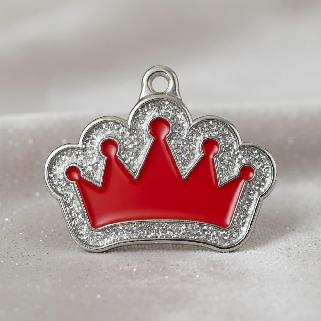 Queen Spark Red ID Tag