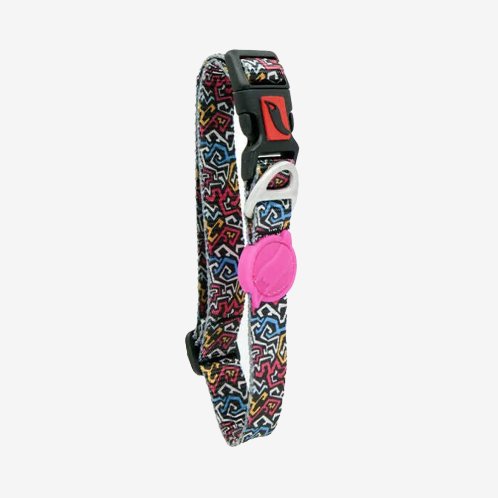 Vibrant collection of dog collars available in our online pet shop. Premium designer dog collar, now in stock at our online store. Puppy Collar. Leather collar.