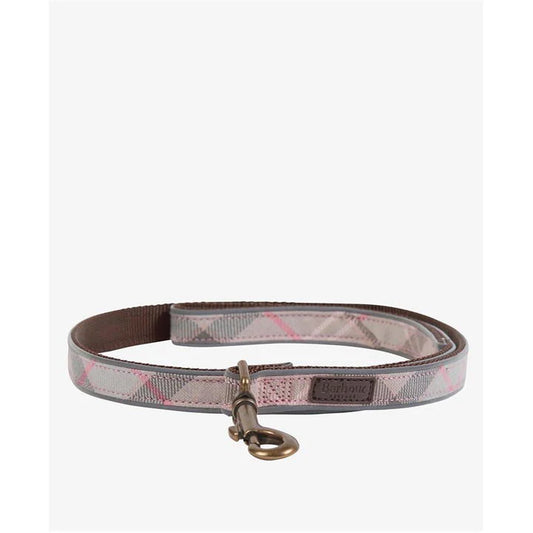 Barbour Pink Tartan Dog Harnes & Lead Bundle