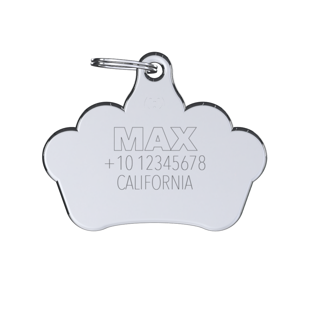 Vivid Queen Yellow ID Tag