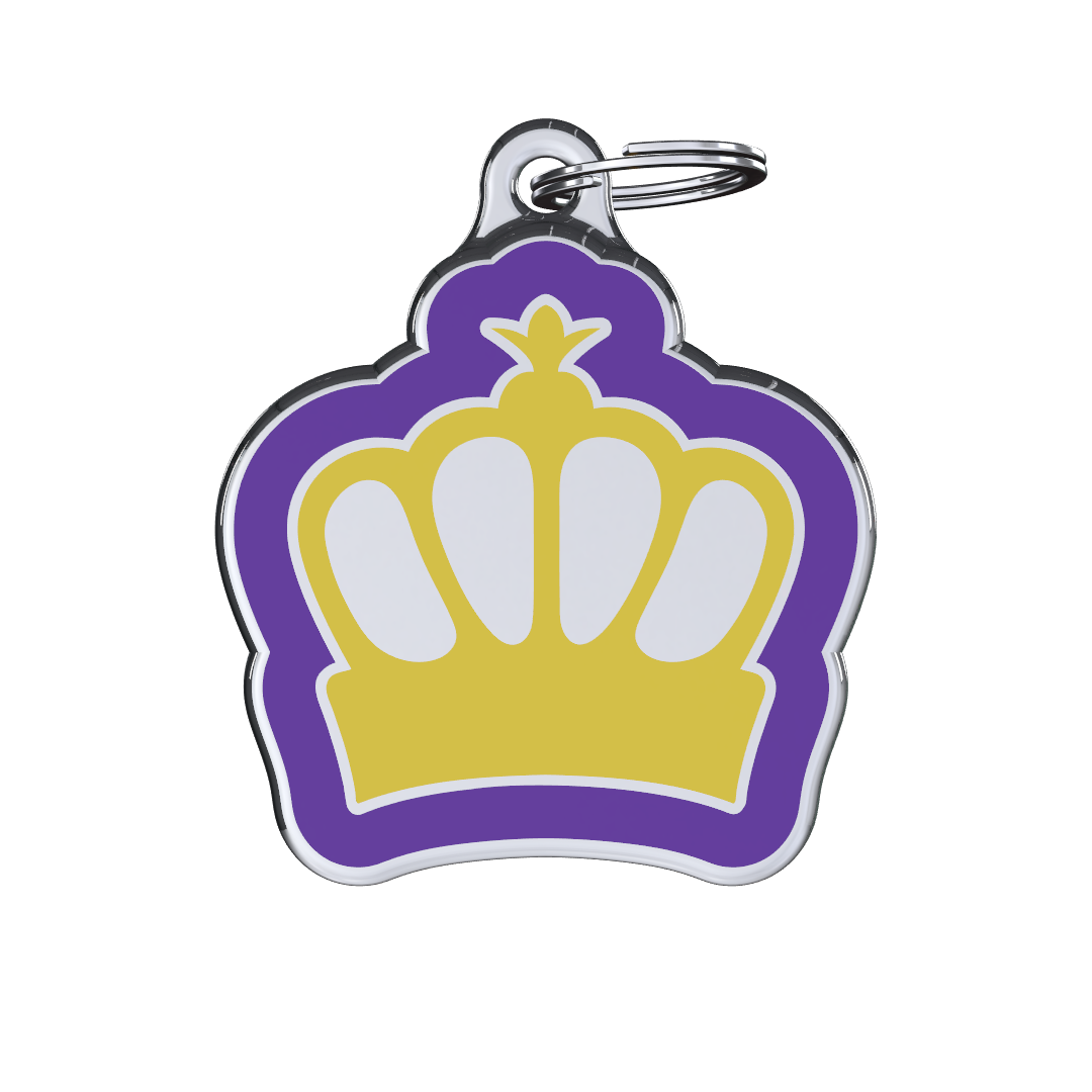 Vivid King Yellow ID Tag