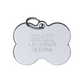 Vivid Bone Yellow ID Tag
