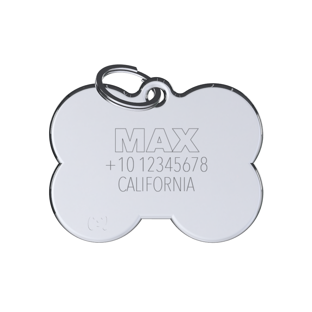 Vivid Bone Yellow ID Tag