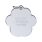 Vivid Paw Pink ID Tag