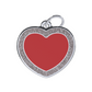 Royal Heart Red ID Tag