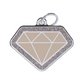 Royal Diamond Cream ID Tag